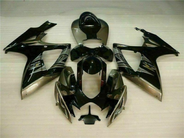 Carénage Moto Suzuki GSXR 600 / 750 K6 06-07 - Noir Gris Carénage Moto Suzuki GSXR 600 / 750 K6 06-07 - Noir Gris