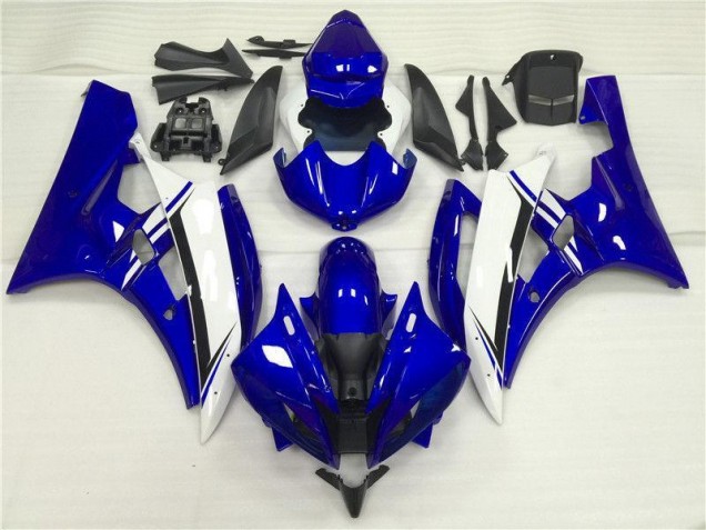 Carénage Moto Yamaha R6 06-07 - Bleu Blanc Carénage Moto Yamaha R6 06-07 - Bleu Blanc