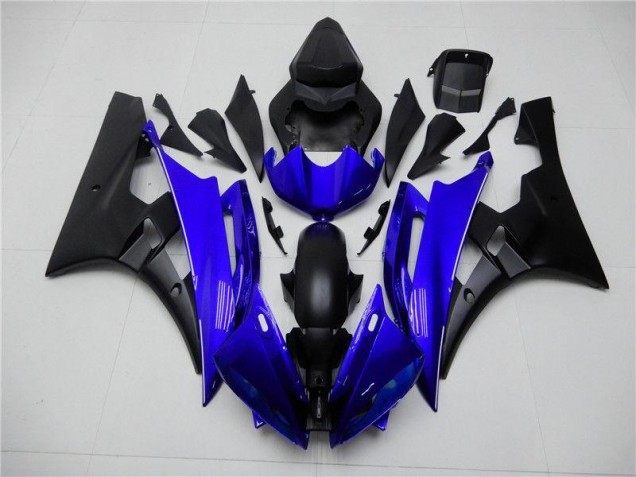 Carénages Moto & Carrosserie Yamaha R6 06-07 - Bleu Noir Carénages Moto & Carrosserie Yamaha R6 06-07 - Bleu Noir