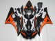 Carénages Moto Yamaha R6 06-07 - Orange Noir Carénages Moto Yamaha R6 06-07 - Orange Noir