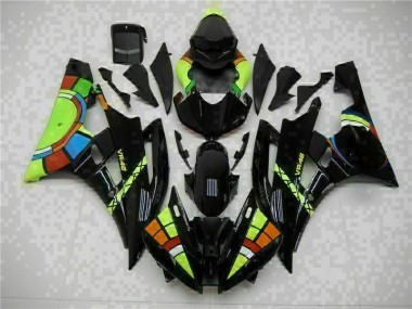 Kit Carénages Motos Yamaha R6 06-07 - Noir Bon Marché