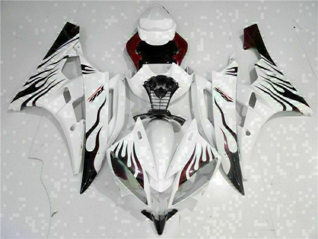 Carénages Moto Yamaha R6 06-07 - Blanc Carénages Moto Yamaha R6 06-07 - Blanc
