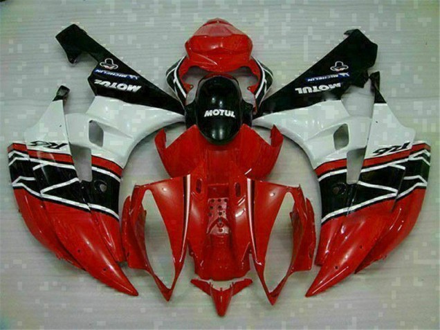 Carénage Moto de Rechange Yamaha R6 06-07 - Rouge Blanc Carénage Moto de Rechange Yamaha R6 06-07 - Rouge Blanc