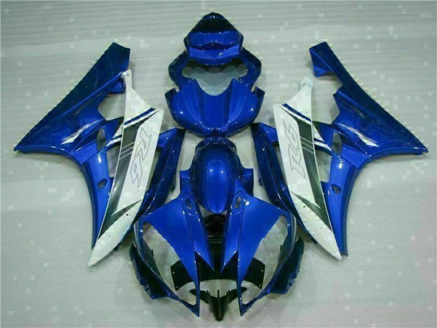 Carénages Moto Yamaha R6 06-07 - Bleu Blanc Carénages Moto Yamaha R6 06-07 - Bleu Blanc