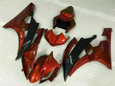 Carénage Moto Yamaha R6 06-07 - Rouge Bon Marché