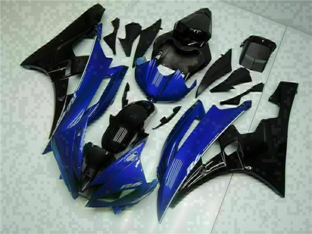 Carrosserie Moto Yamaha R6 06-07 - Bleu Noir Carrosserie Moto Yamaha R6 06-07 - Bleu Noir