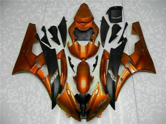 Carénage Moto Yamaha R6 06-07 - Orange Carénage Moto Yamaha R6 06-07 - Orange
