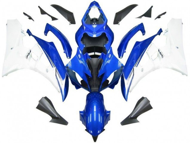 Carrosserie Moto Yamaha R6 06-07 - Bleu Blanc Carrosserie Moto Yamaha R6 06-07 - Bleu Blanc
