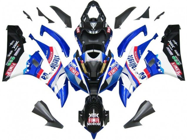 Carénage Moto Yamaha R6 06-07 - Bleu Noir Sterilgard Carénage Moto Yamaha R6 06-07 - Bleu Noir Sterilgard