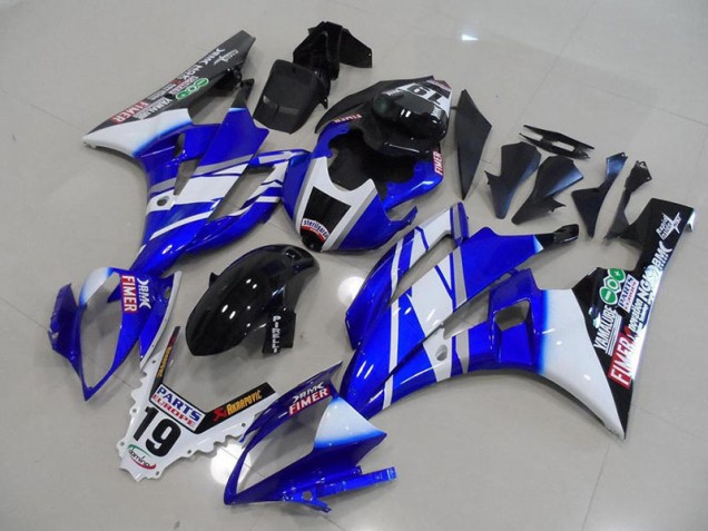 Carénage Moto Yamaha R6 06-07 - Bleu Sterilgarda Carénage Moto Yamaha R6 06-07 - Bleu Sterilgarda