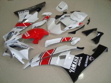 Carénages Moto Yamaha R6 06-07 - Rouge Blanc Noir Bon Marché