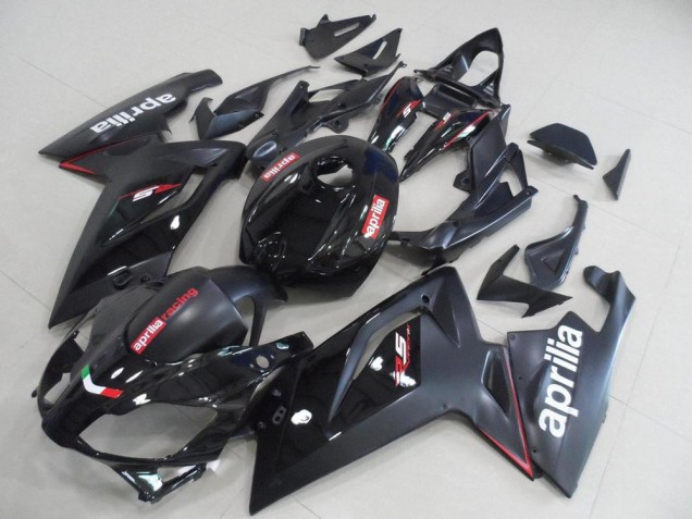 Carénage Moto Aprilia RS 125 06-11 - Noir et Noir Mat Carénage Moto Aprilia RS 125 06-11 - Noir et Noir Mat