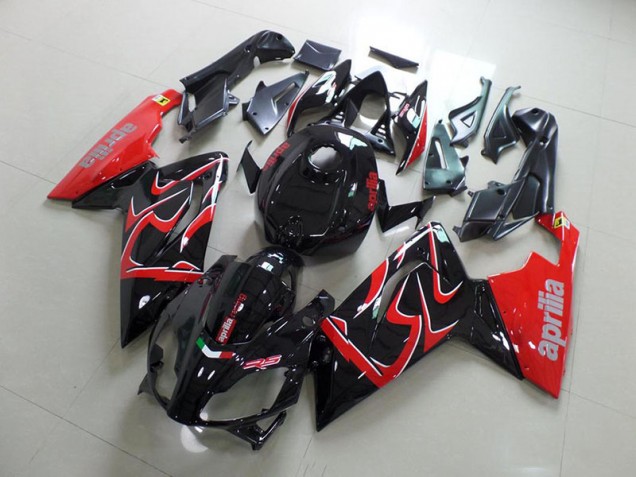 Carénages Moto Aprilia RS 125 06-11 - Noir et Rouge Carénages Moto Aprilia RS 125 06-11 - Noir et Rouge
