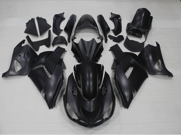 Carénages Moto Kawasaki ZX14R ZZR 1400 06-11 - Noir Mat Carénages Moto Kawasaki ZX14R ZZR 1400 06-11 - Noir Mat