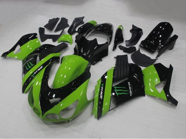Carénage Moto Kawasaki ZX14R ZZR 1400 06-11 - Vert Monster Carénage Moto Kawasaki ZX14R ZZR 1400 06-11 - Vert Monster