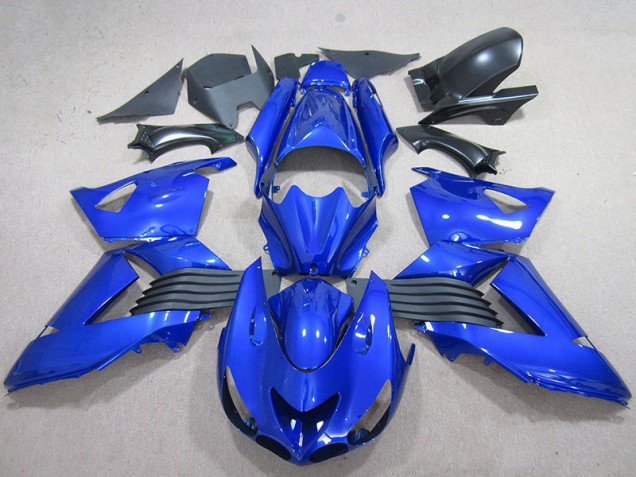 Carénages Moto Kawasaki ZX14R ZZR 1400 06-11 - Bleu Carénages Moto Kawasaki ZX14R ZZR 1400 06-11 - Bleu