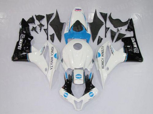 Carénage Moto Honda CBR 600 RR 07-08 - Blanc Bleu Noir Carénage Moto Honda CBR 600 RR 07-08 - Blanc Bleu Noir