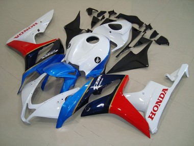 Kit Carénages Motos Complet Honda CBR 600 RR 07-08 - Noir Rouge Bon Marché