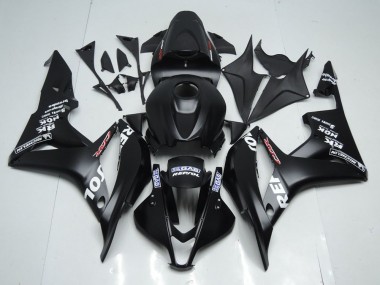 Carénage Moto Honda CBR 600 RR 07-08 - Noir Mat Repsol Bon Marché