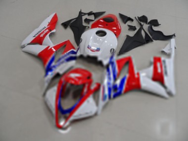 Carénage Moto Honda CBR 600 RR 07-08 - Blanc Rouge Bleu Motul Bon Marché