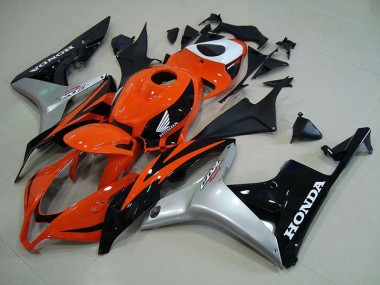 Carénage Moto Honda CBR 600 RR 07-08 - Orange Argent Noir Bon Marché