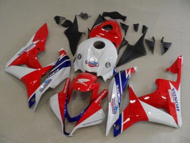 Carrosserie Moto Honda CBR 600 RR 07-08 - Rouge Blanc Bon Marché