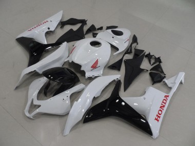 Carénage Moto Honda CBR 600 RR 07-08 - Blanc Noir Bon Marché