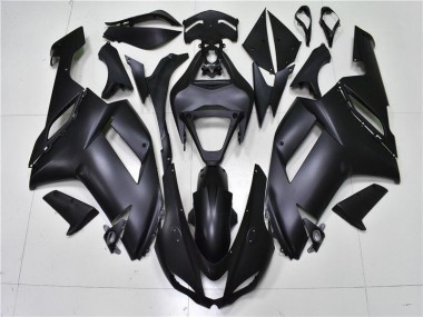 Carénage Moto Kawasaki ZX6R 07-08 - Noir Mat Bon Marché