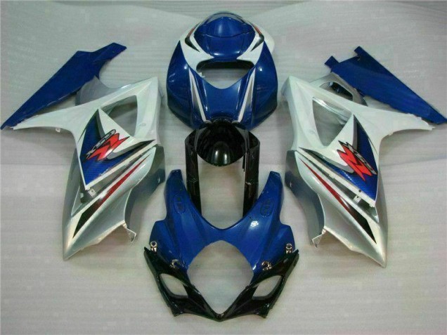 Kit Carénages Motos Complet Suzuki GSXR 1000 K7 07-08 - Bleu Blanc Kit Carénages Motos Complet Suzuki GSXR 1000 K7 07-08 - Bleu Blanc