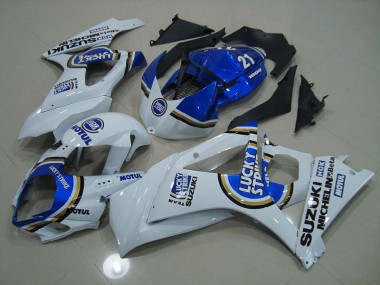 Carénage Moto Suzuki GSXR 1000 K7 07-08 - Bleu Lucky Strike Bon Marché