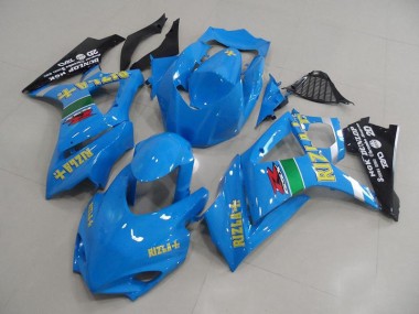Carénage Moto Suzuki GSXR 1000 K7 07-08 - Bleu Rizla Courses Bon Marché