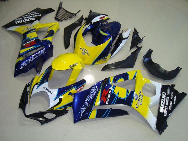 Carénage Moto Suzuki GSXR 1000 K7 07-08 - Jaune Corona Carénage Moto Suzuki GSXR 1000 K7 07-08 - Jaune Corona