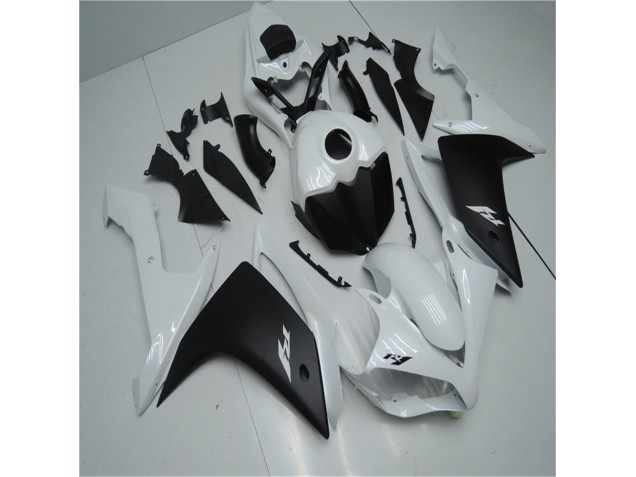Carénage Moto Yamaha R1 07-08 - Blanc Noir Carénage Moto Yamaha R1 07-08 - Blanc Noir