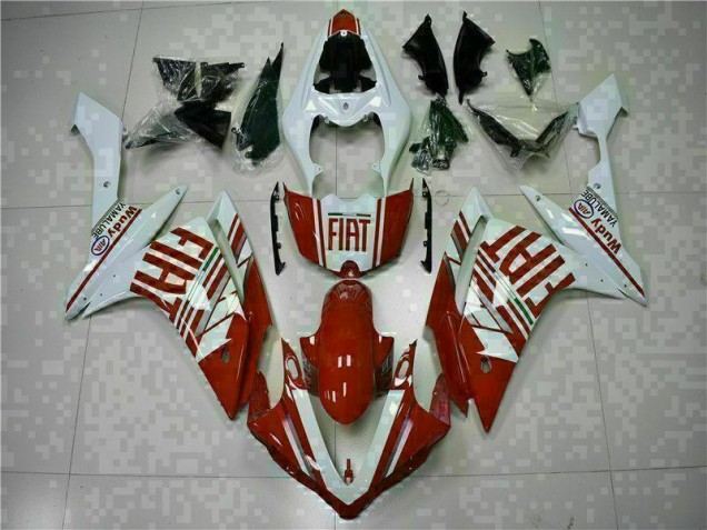 Carénages Moto Yamaha R1 07-08 - Rouge Blanc Carénages Moto Yamaha R1 07-08 - Rouge Blanc