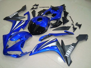 Kit Carénages Motos Complet Yamaha R1 07-08 - Bleu Blanc Bon Marché