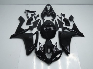 Carénage Moto Yamaha R1 07-08 - Noir Brillant Bon Marché