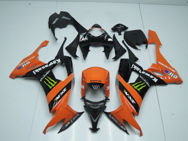 Carénage Moto Kawasaki ZX10R 08-10 - Orange Monster Carénage Moto Kawasaki ZX10R 08-10 - Orange Monster
