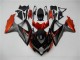 Carénage Moto Suzuki GSXR 600 / 750 K8 08-10 - Noir Orange Gris Carénage Moto Suzuki GSXR 600 / 750 K8 08-10 - Noir Orange Gris