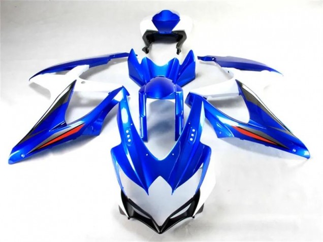 Carénages Moto Suzuki GSXR 600 / 750 K8 08-10 - Bleu Blanc Carénages Moto Suzuki GSXR 600 / 750 K8 08-10 - Bleu Blanc