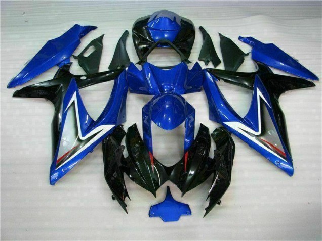 Carrosserie Moto Suzuki GSXR 600 / 750 K8 08-10 - Bleu Noir Carrosserie Moto Suzuki GSXR 600 / 750 K8 08-10 - Bleu Noir