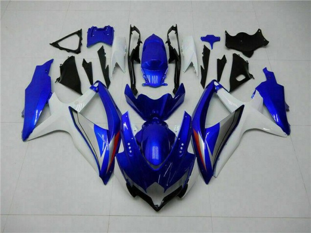 Carrosserie Moto Suzuki GSXR 600 / 750 K8 08-10 - Bleu Blanc Carrosserie Moto Suzuki GSXR 600 / 750 K8 08-10 - Bleu Blanc