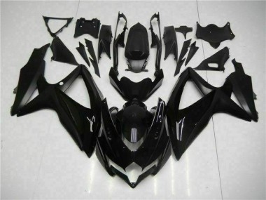 Kit Carénages Motos Complet Suzuki GSXR 600 / 750 K8 08-10 - Noir Bon Marché