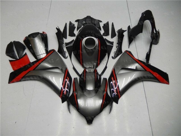 Carénage Moto Honda CBR 1000 RR 08-11 - Gris Rouge Noir