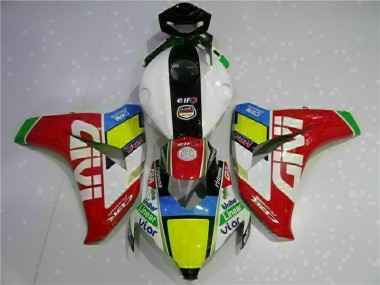 Carénages Moto & Carrosserie Honda CBR 1000 RR 08-11 - Rouge Blanc Bon Marché