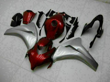 Carrosserie Moto Honda CBR 1000 RR 08-11 - Rouge Argent Bon Marché