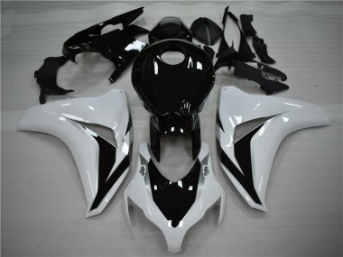 Kit Carénages Motos Honda CBR 1000 RR 08-11 - Blanc Noir Bon Marché
