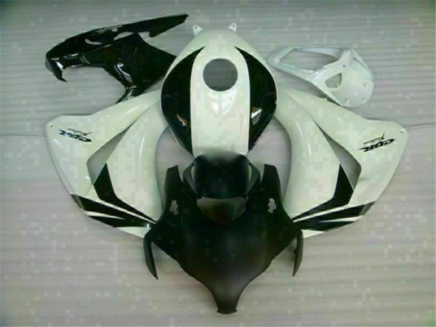 Carrosserie Moto Honda CBR 1000 RR 08-11 - Blanc Noir Carrosserie Moto Honda CBR 1000 RR 08-11 - Blanc Noir