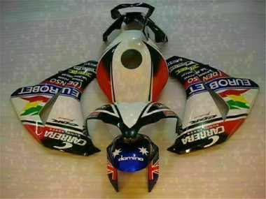 Carrosserie Moto Honda CBR 1000 RR 08-11 - Blanc Bleu Bon Marché