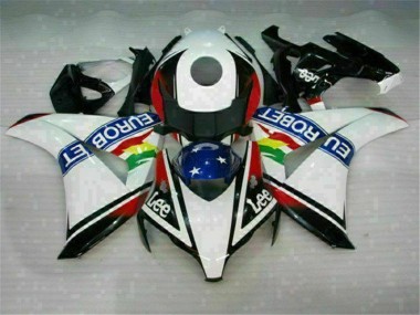 Carénage Moto Honda CBR 1000 RR 08-11 - Blanc Bleu Rouge Eurobet Lee Bon Marché