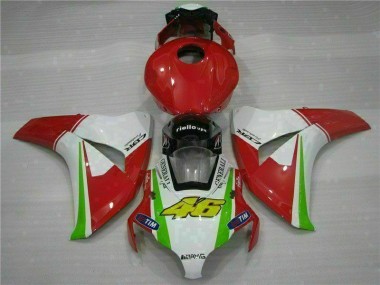 Carénage Moto Honda CBR 1000 RR 08-11 - Rouge Blanc Bon Marché